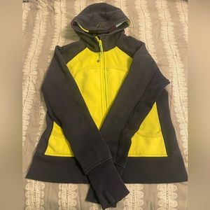 Lululemon size 10 scuba full zip hoodie with normal wear.